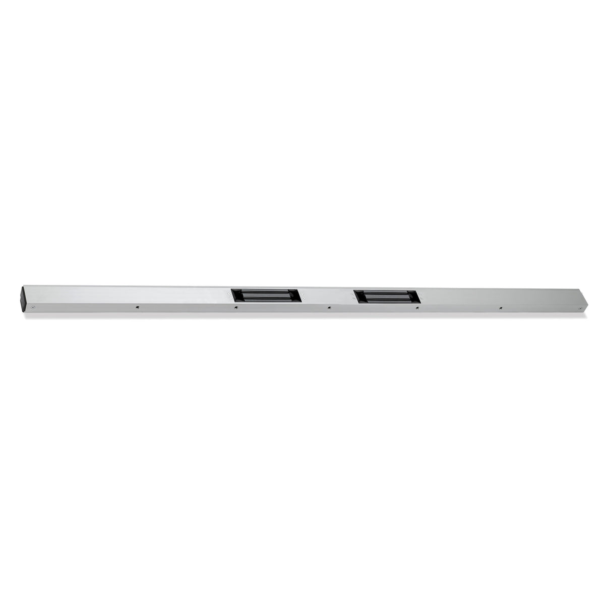 ARCH2-2-10 2 metre horizontal transom housing with 2 cut-outs for mortice standard magnetic locks