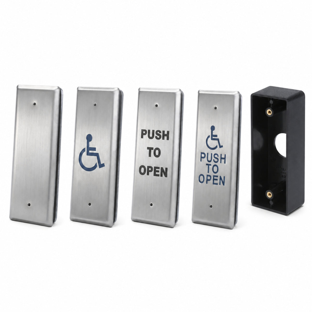 CM25 narrow DDA push to open door button for automatic door activation
