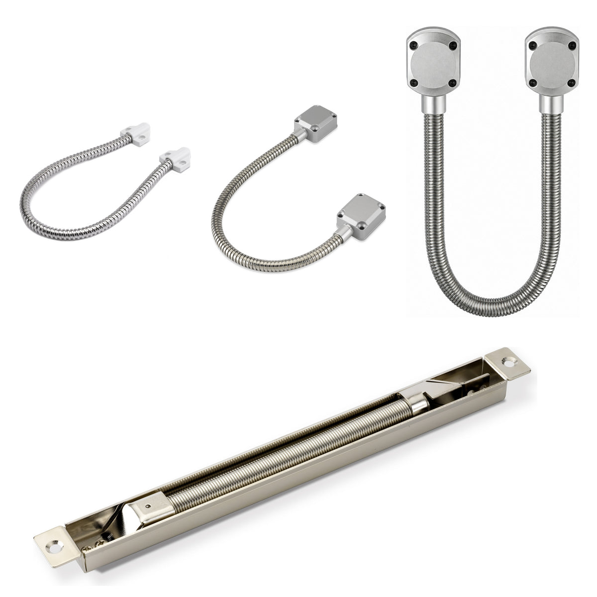 Door loops and cable protection for access control and electric lock wiring