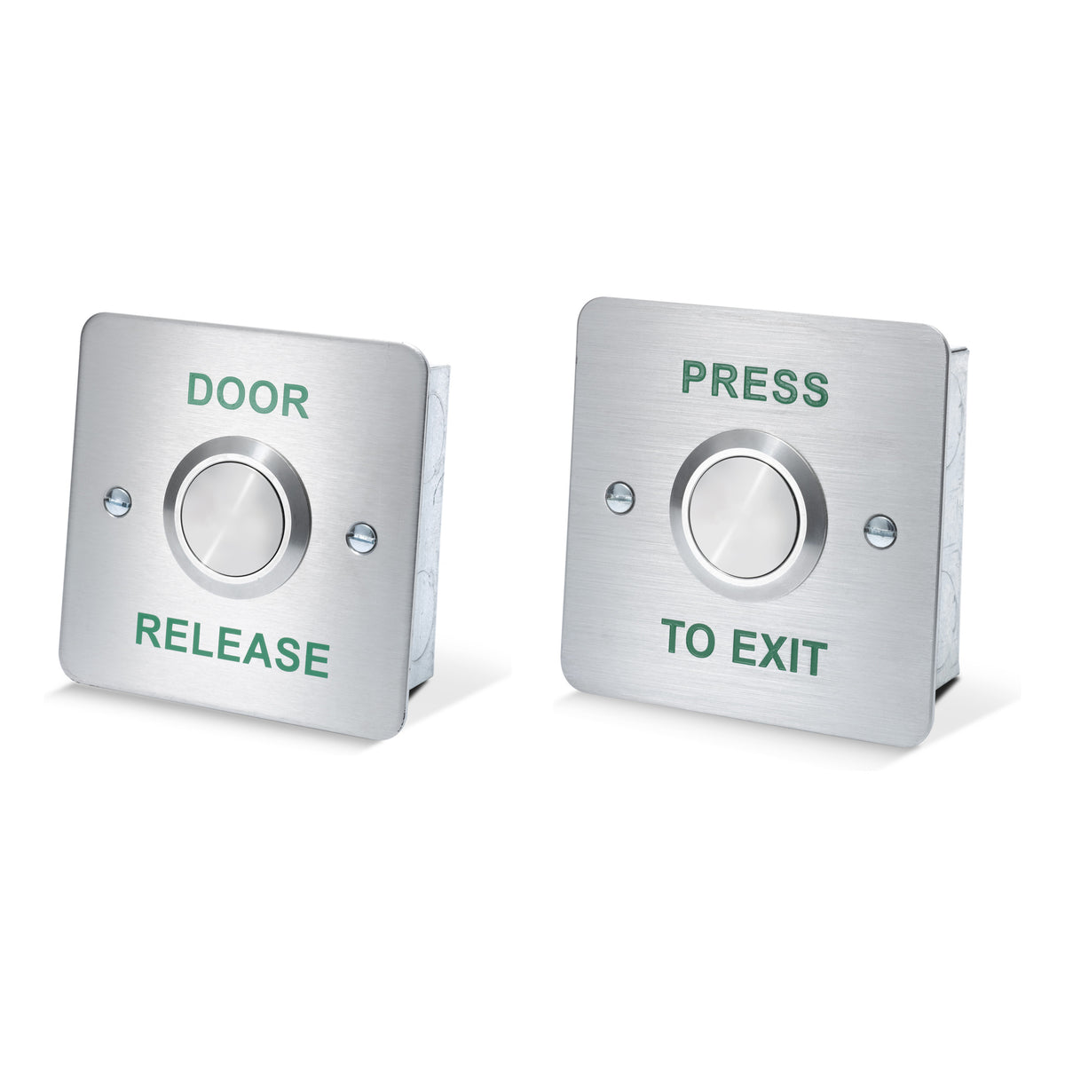 DRB006 stainless steel press to exit button with stainless steel push button for Access Control Systems