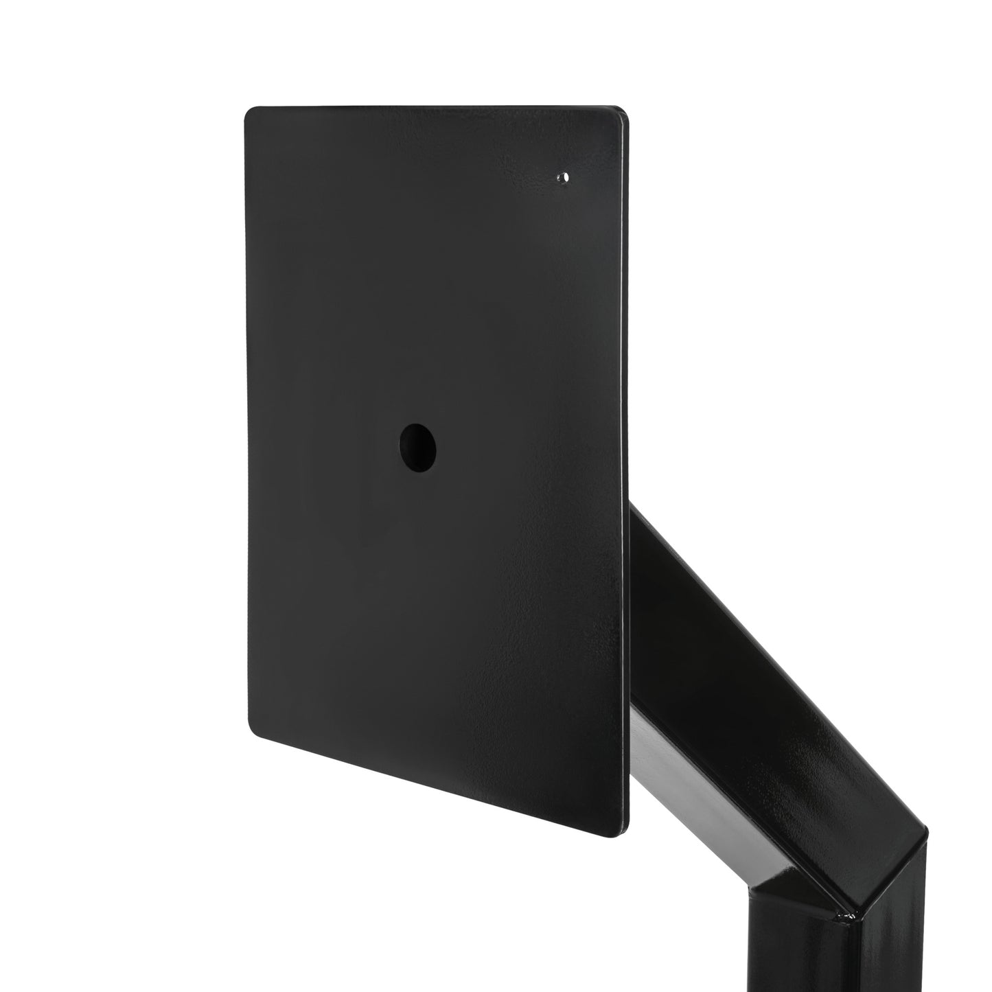 POST-M-G-D dual height steel mounting post for intercoms and access control equipment