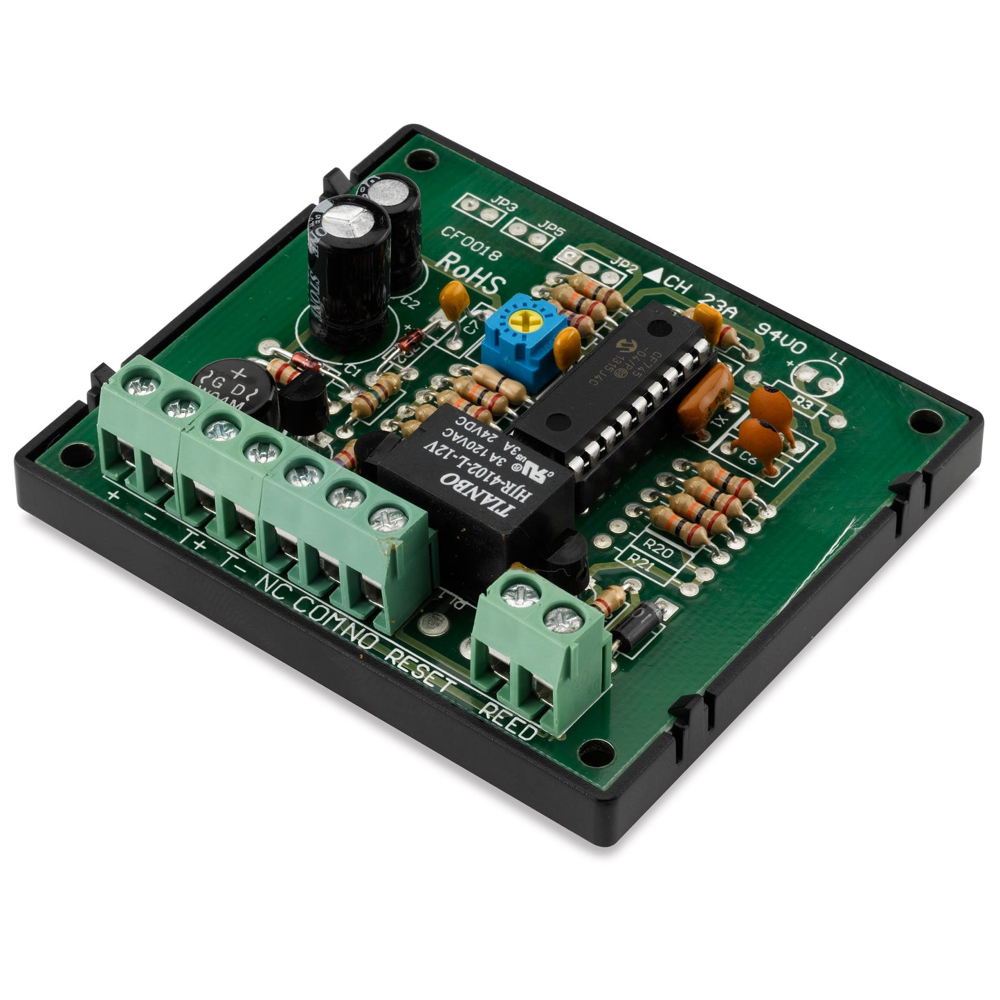 RT15 adjustable timer relay with 0 to 15 second timing range