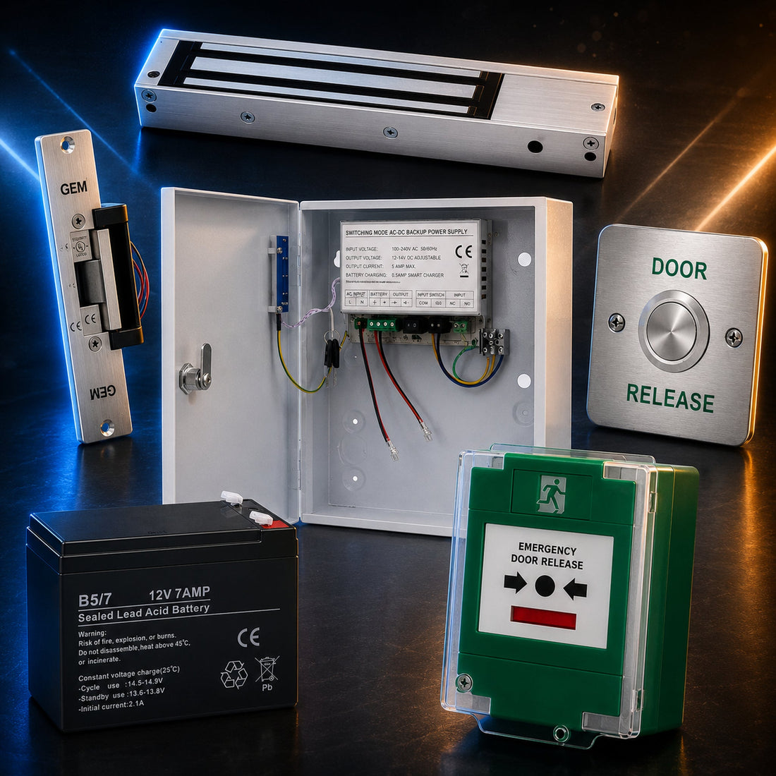 How to choose an access control power supply
