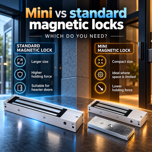 Mini vs standard magnetic locks: which do you need?