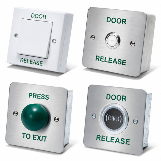 What is a press to exit button?