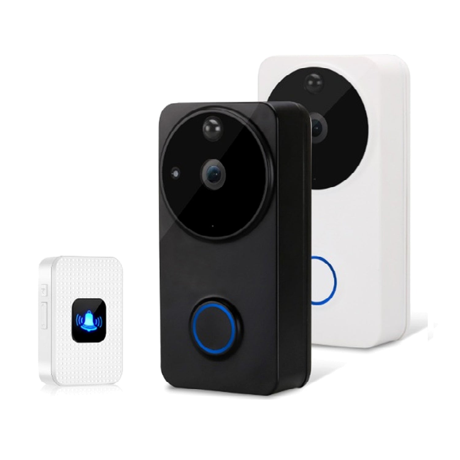 Amalock DB101 wireless Wi-Fi video doorbell with 1080p HD camera