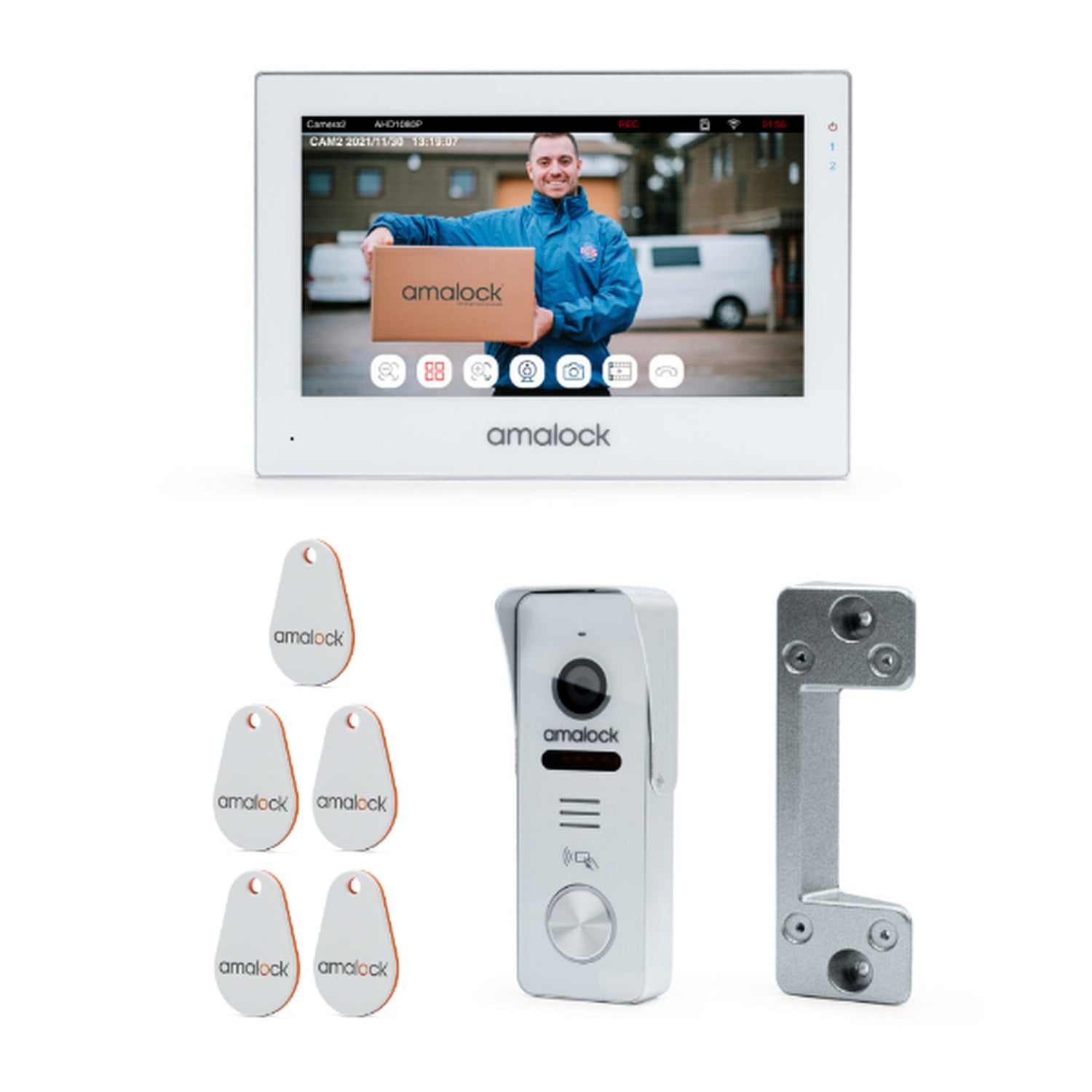 Amalock SV3 WiFi Smart Video Entry Intercom Kit 