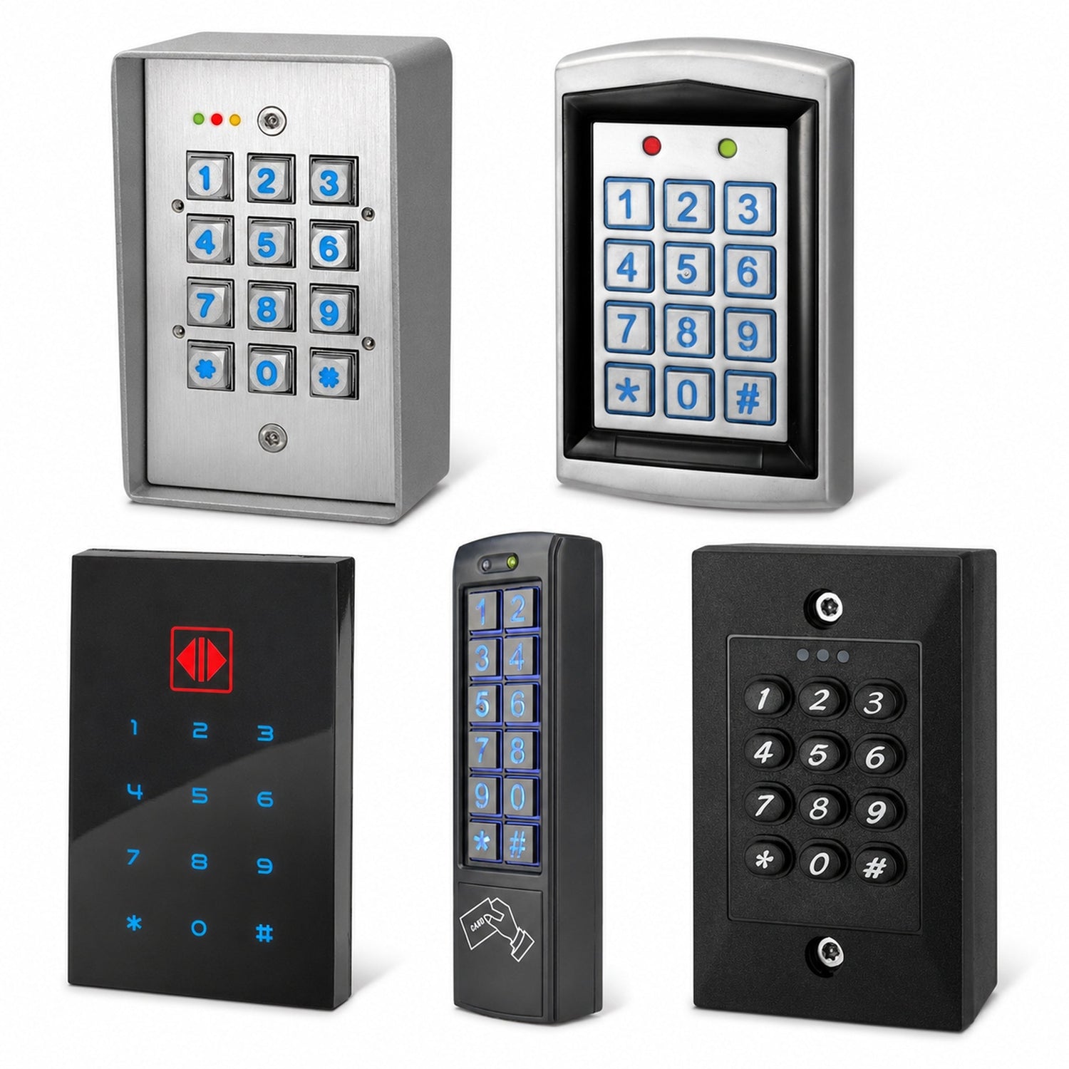 Keypads, Proximity Keypads, Narrow, Door Entry Access Control Systems