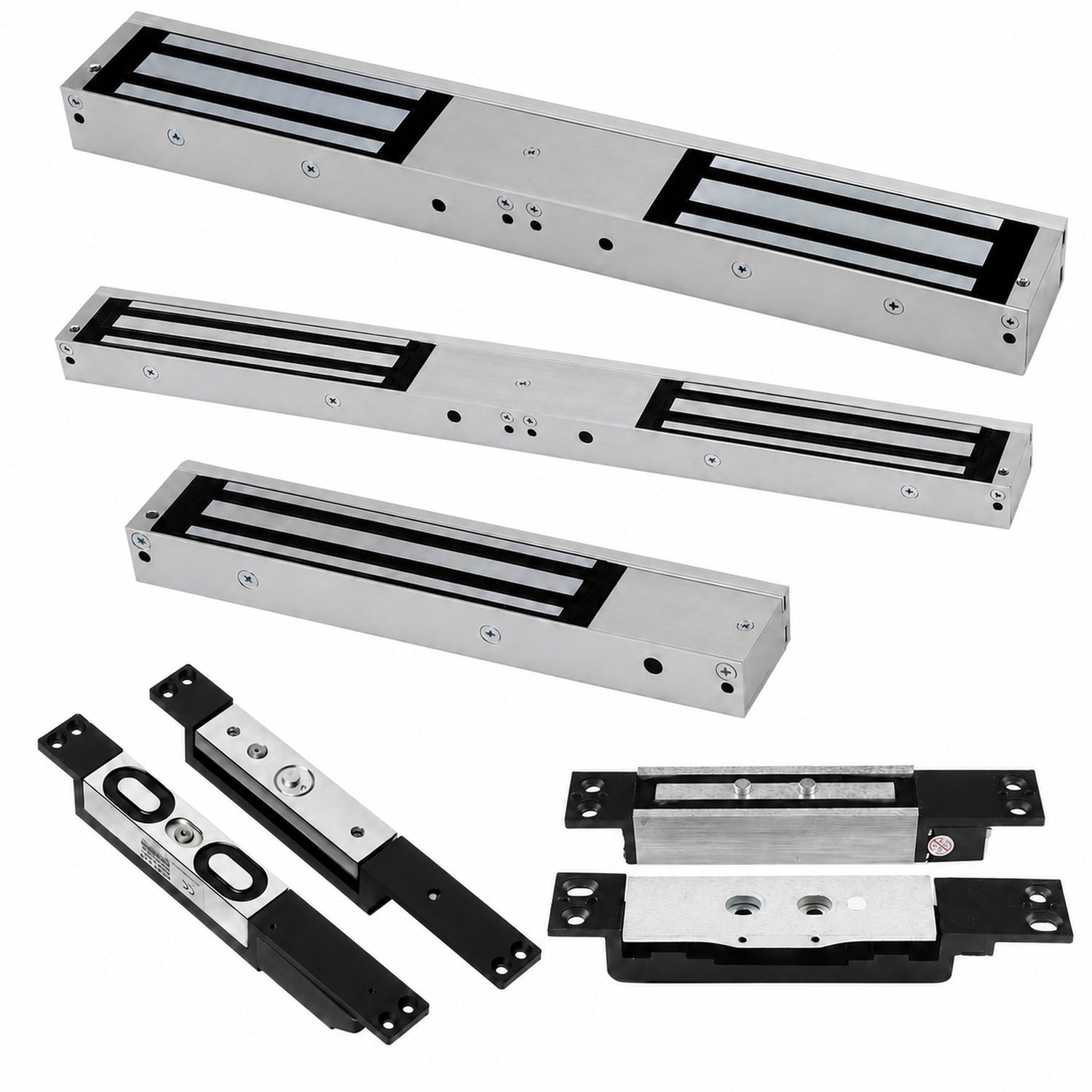 Magnetic locks and maglocks for access control door security systems