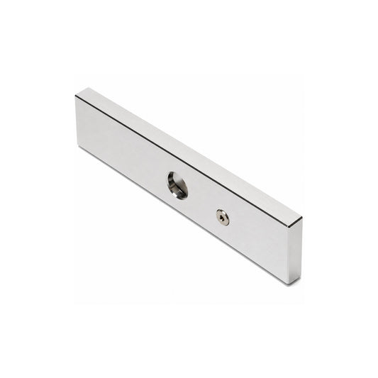 Armature plate for mini magnetic locks (maglocks)