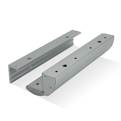 A-300ZLDC Z&L bracket with cover plates for Mini Magnetic Lock