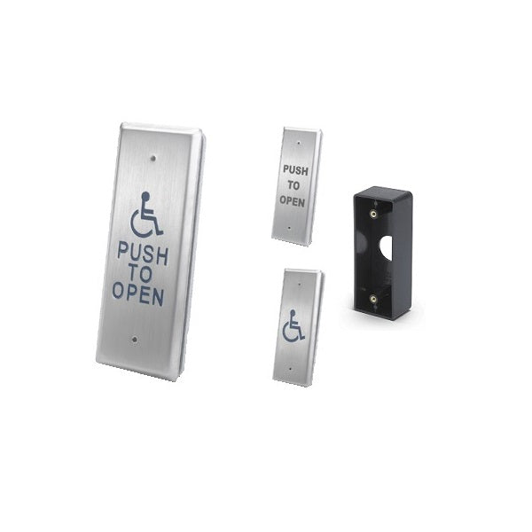 CM25 Narrow DDA Push to Open Button – Smart Access Solutions Ltd