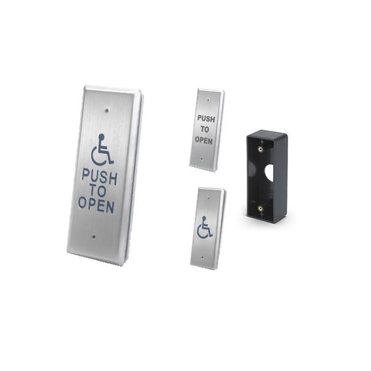 CM25 Narrow DDA Push to Open Button