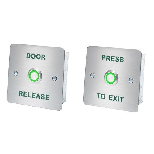 DRB0011 Illuminated press to exit button (RTE)