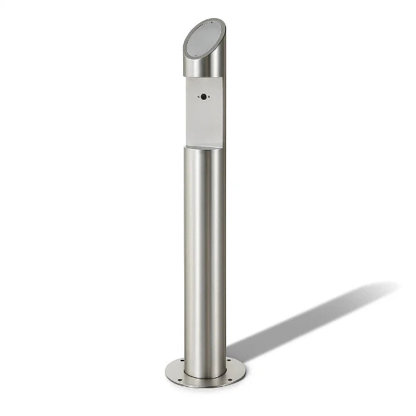 POST-SS-BG-CUT Stainless Steel Post with cut out for call point Image