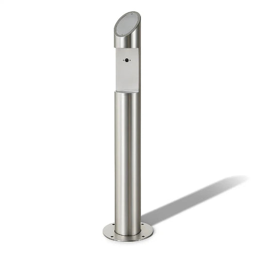 POST-SS-BG-CUT Stainless Steel Post with cut out for call point Image