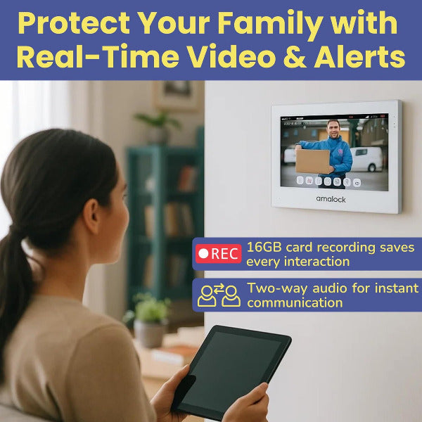 Amalock SV1 Smart Video Intercom - Smart Access Solutions Ltd