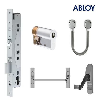 ABLOY EL420 Lock Package 6P for high-security narrow stile panic escape access control doors