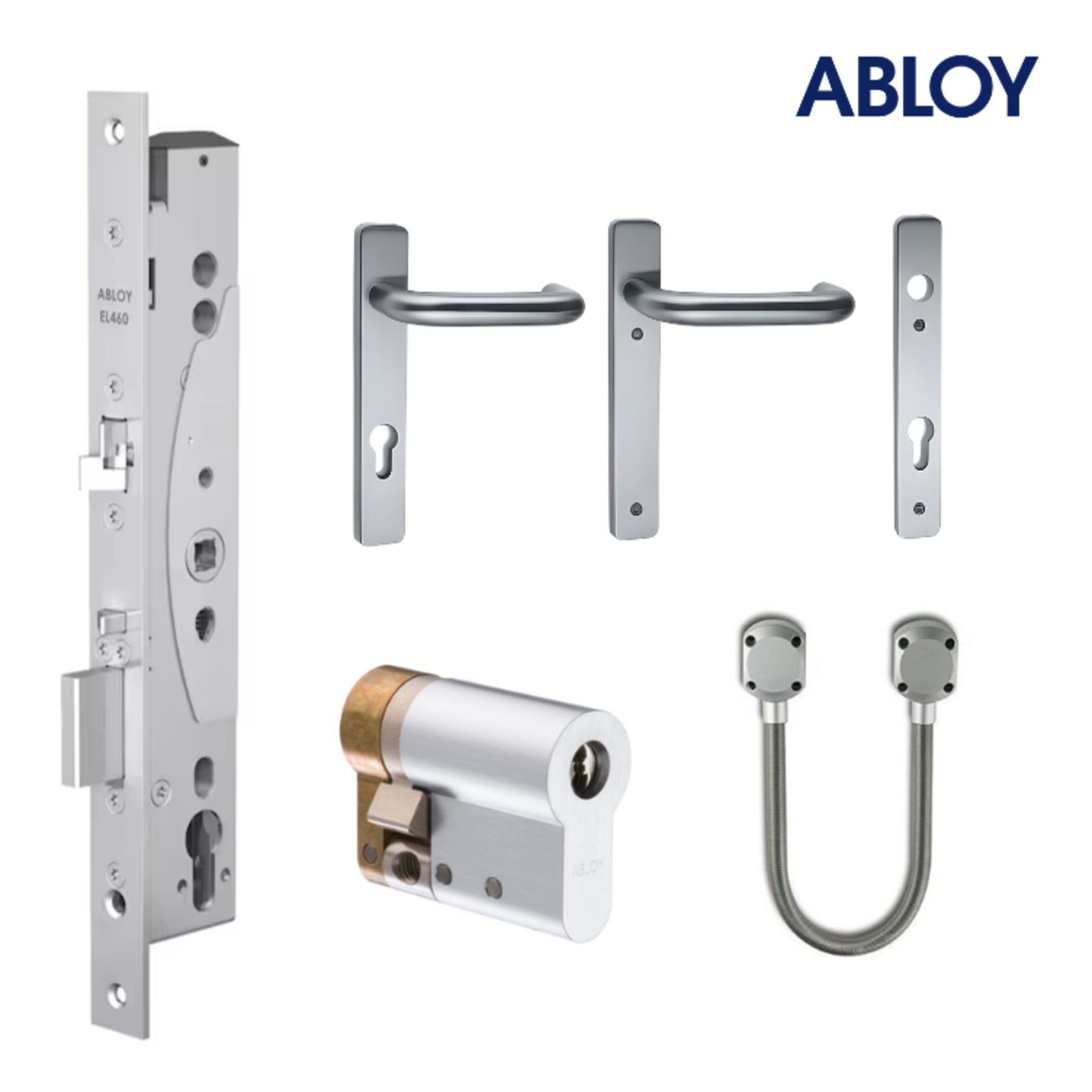 ABLOY EL460 Lock Package 3E for narrow style read-in free egress access control doors