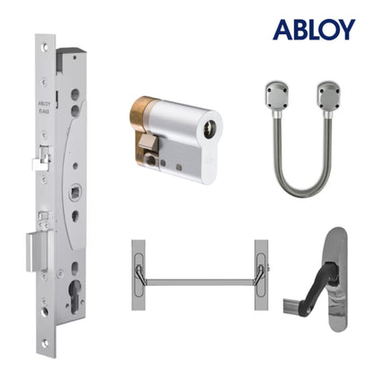 ABLOY EL460 Lock Package 3P for narrow stile panic escape access control doors