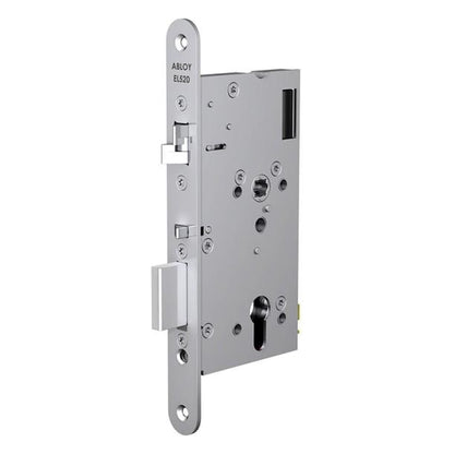 ABLOY EL520 DIN motorised lock for solid door access control systems. Available in 55mm, 60mm, 65mm, 80mm, 100mm backsets