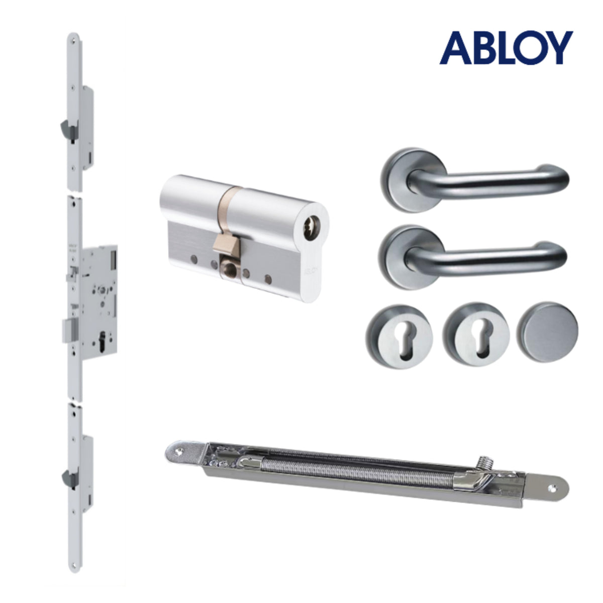 ABLOY EL567 Lock Package 2M for read-in read-out multipoint access control doors