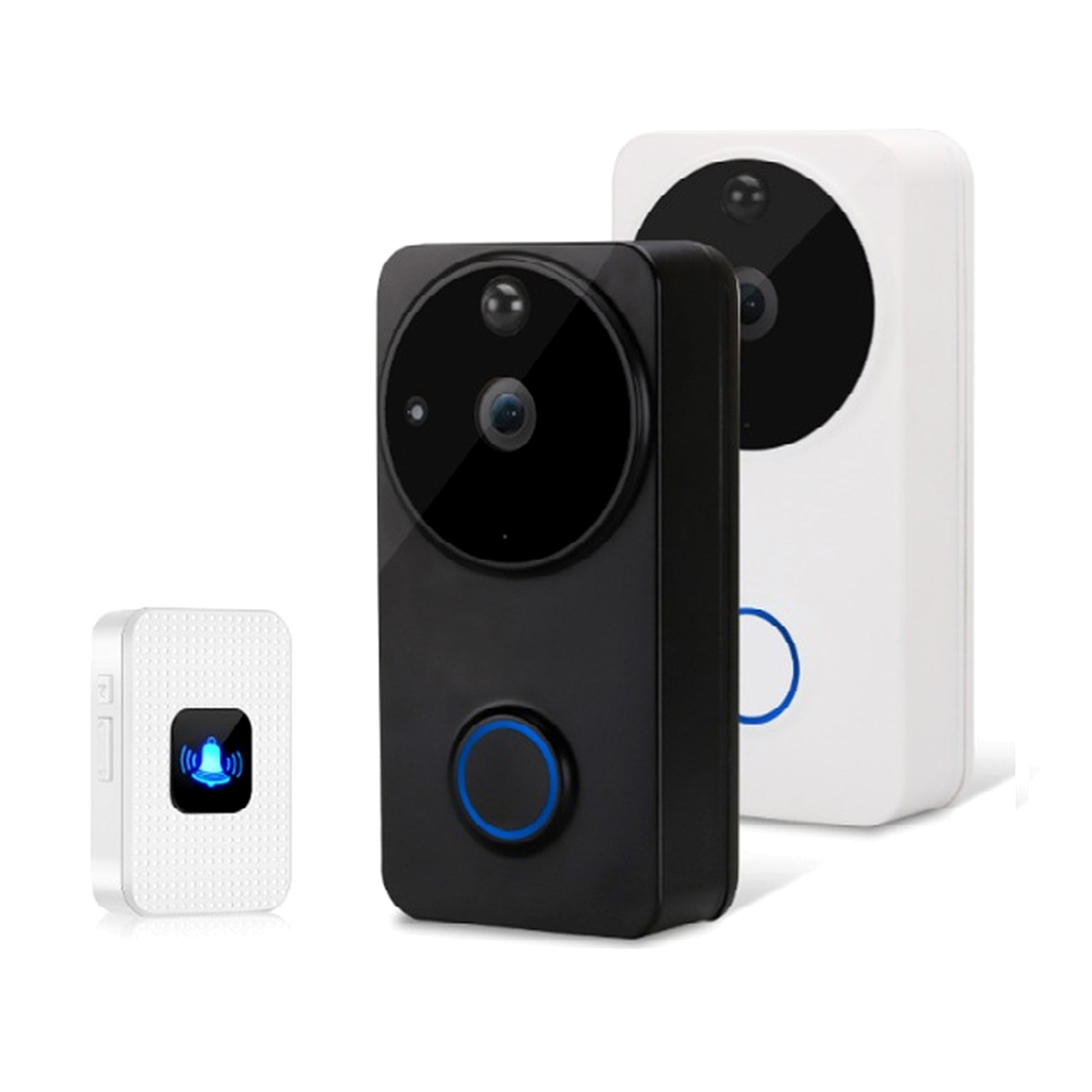 Amalock DB101 wireless Wi-Fi video doorbell with 1080p HD camera