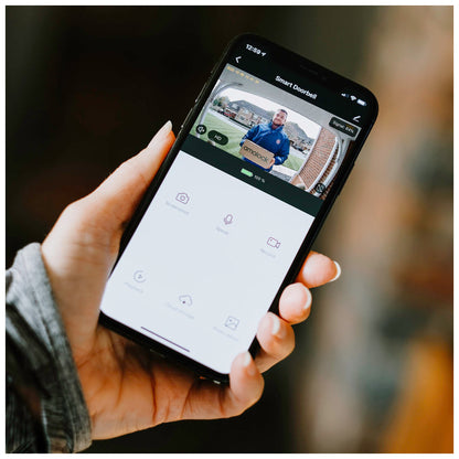 Amalock DB101 wireless doorbell smartphone app