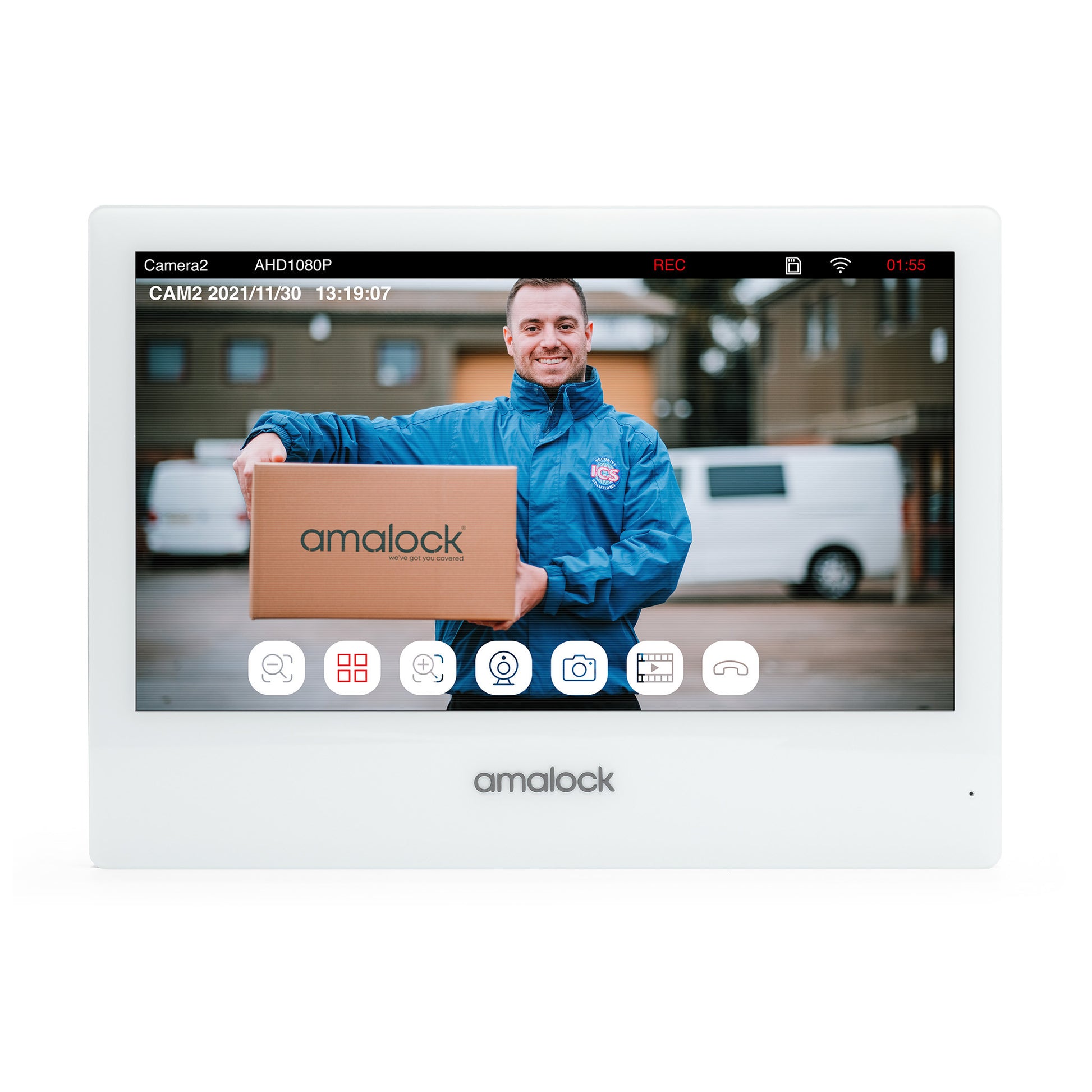 Amalock M10 10 inch wifi smart video door entry touchscreen monitor