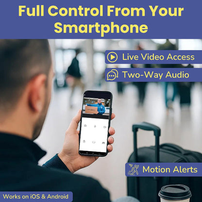 Amalock wifi smart video door entry smartphone app