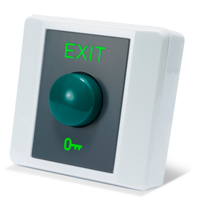 BGDN-I illuminated narrow press to exit door release button for access control systems
