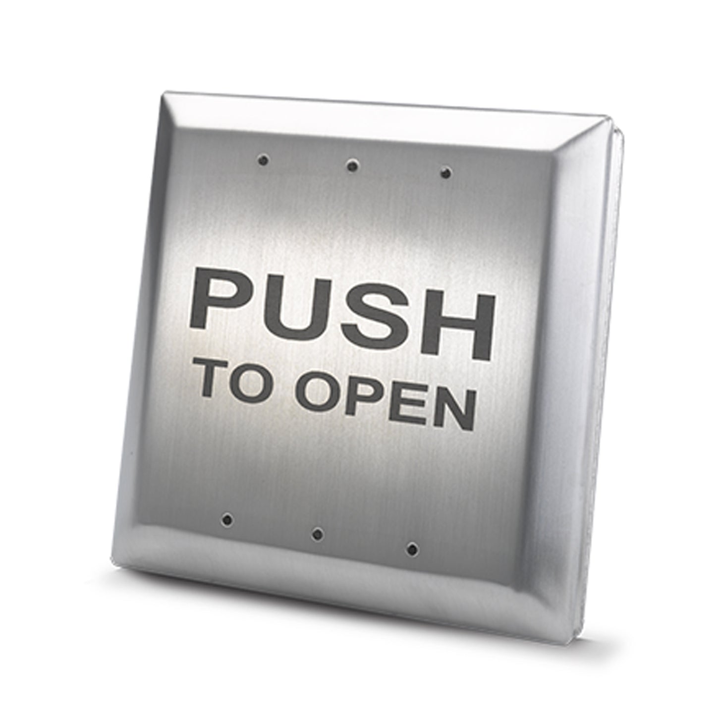 CM45-3 DDA push to open button with Push to Open text