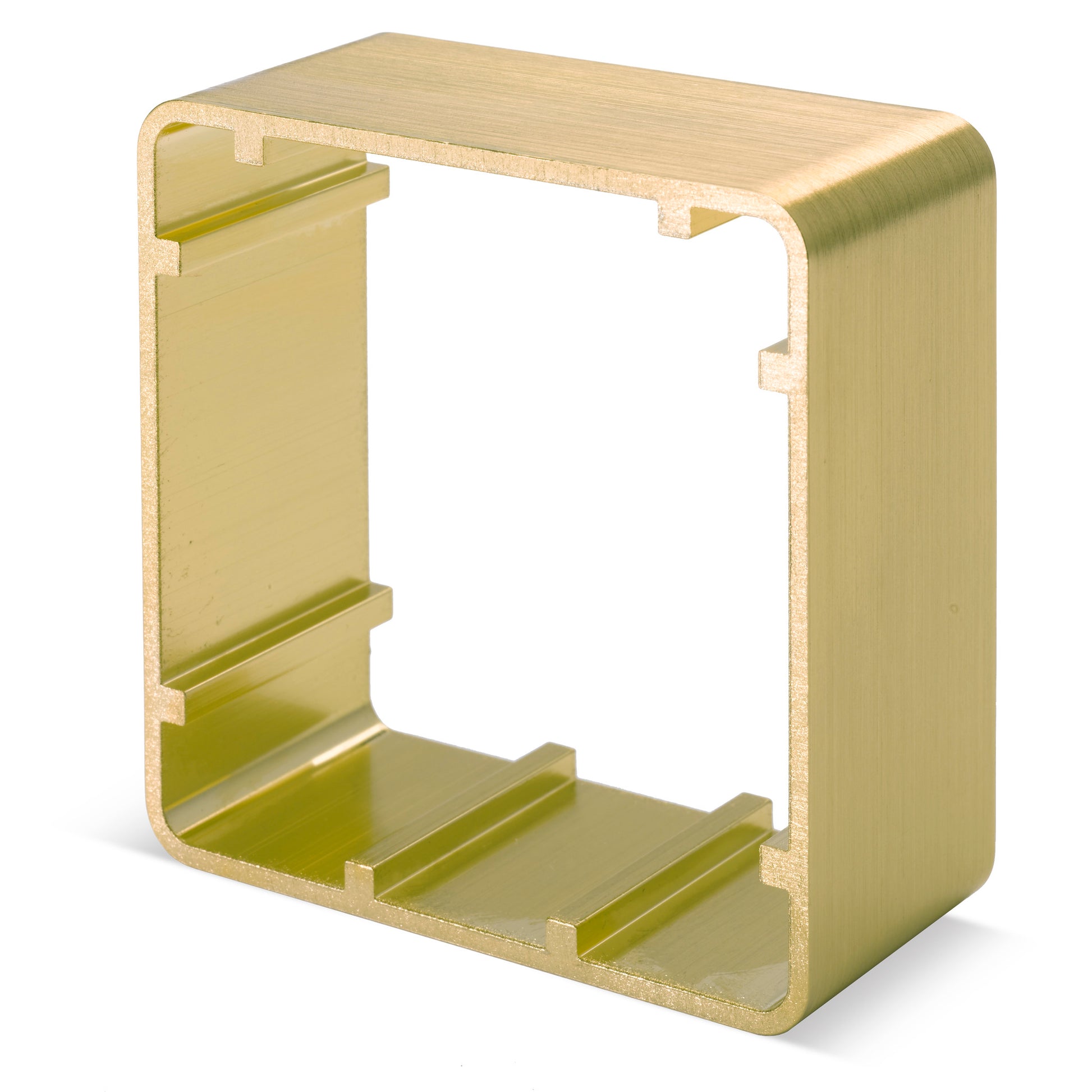 DRB-SH-GOLD -  brushed gold effect surface mount surround