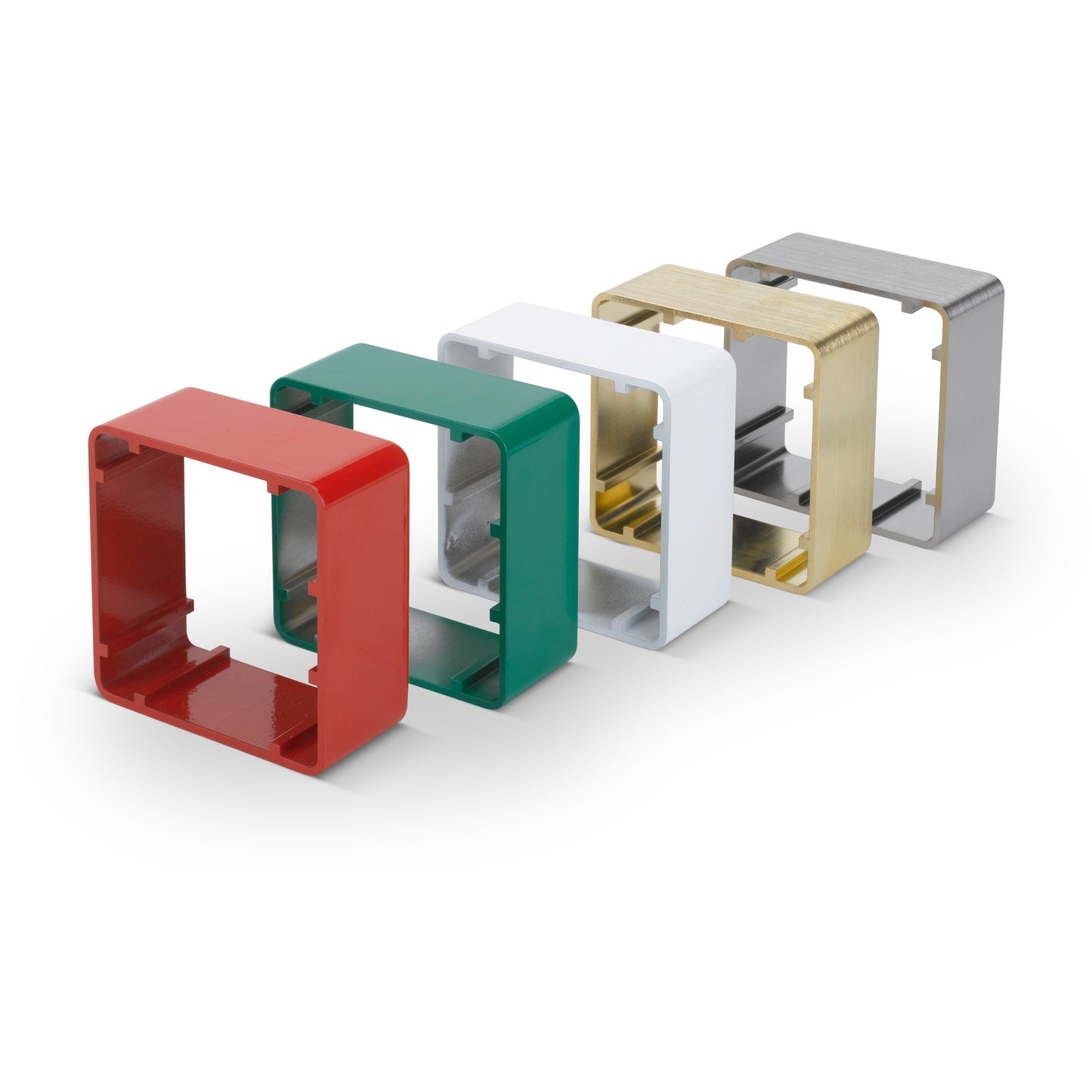 DRB-SH surface mount surround housing for access control buttons, exit devices and key switches