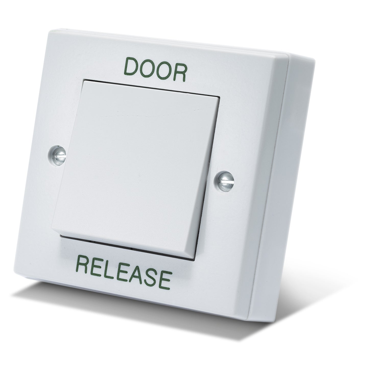 DRB001-DR gloss white plastic door release button