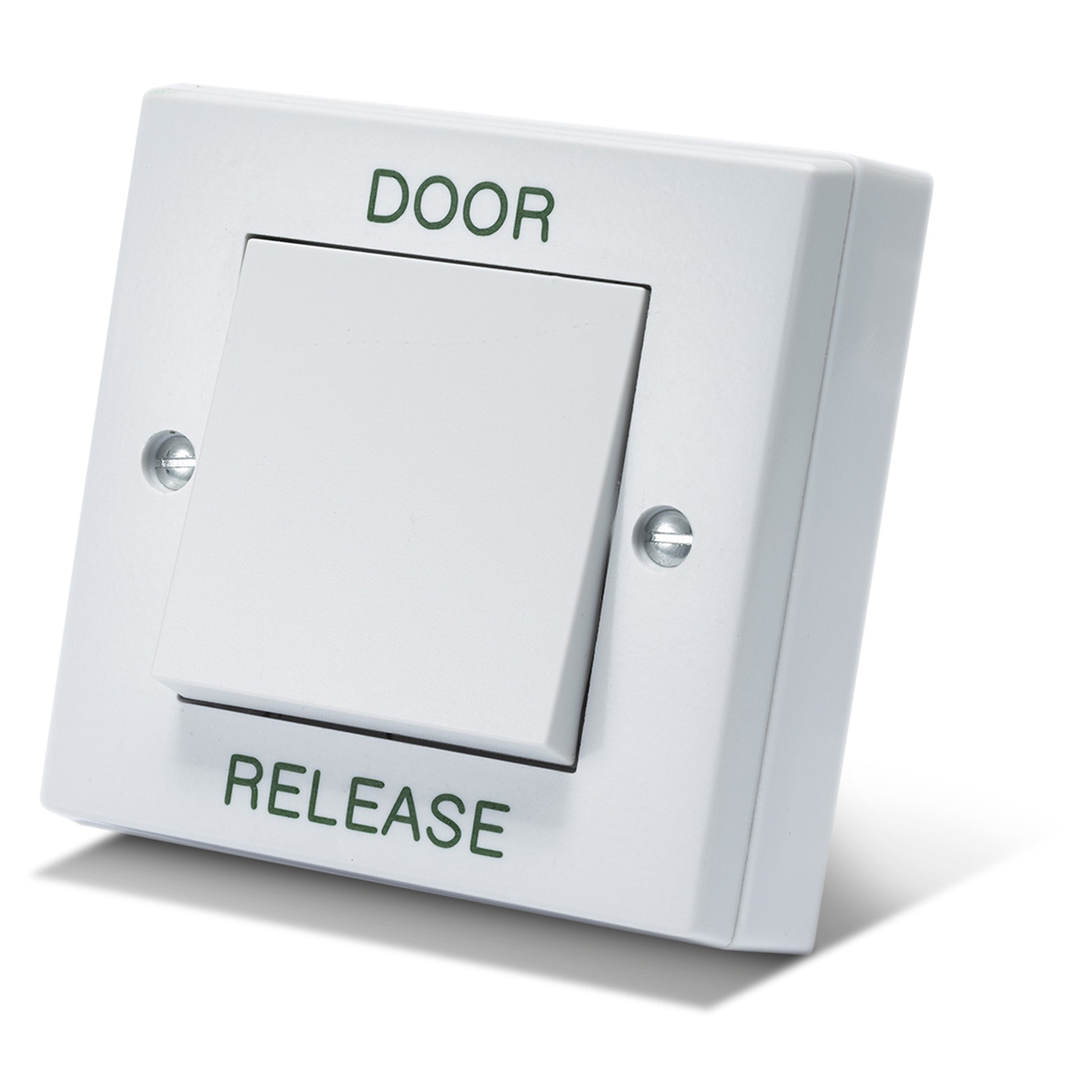 DRB001-DR gloss white plastic door release button