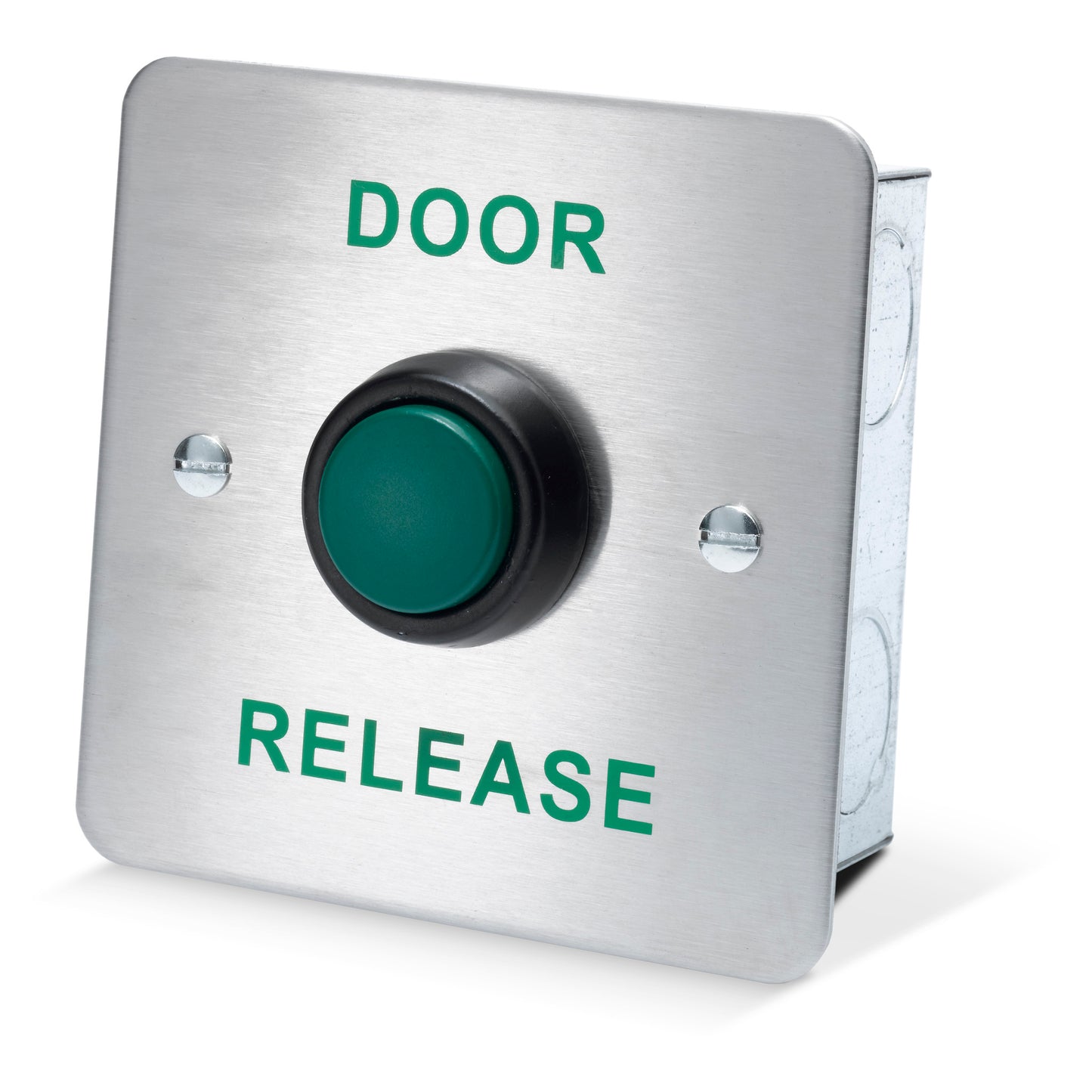 DRB003F-DR flush mount stainless steel door release button for access control systems
