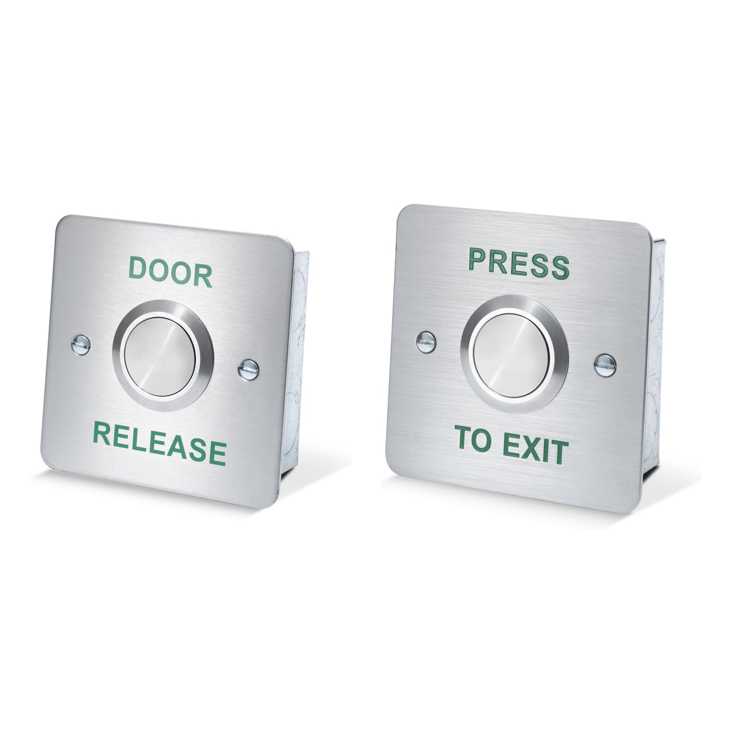 DRB006 stainless steel press to exit button with stainless steel push button for Access Control Systems