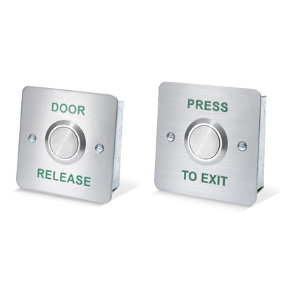 DRB006 stainless steel press to exit button with stainless steel push button for Access Control Systems