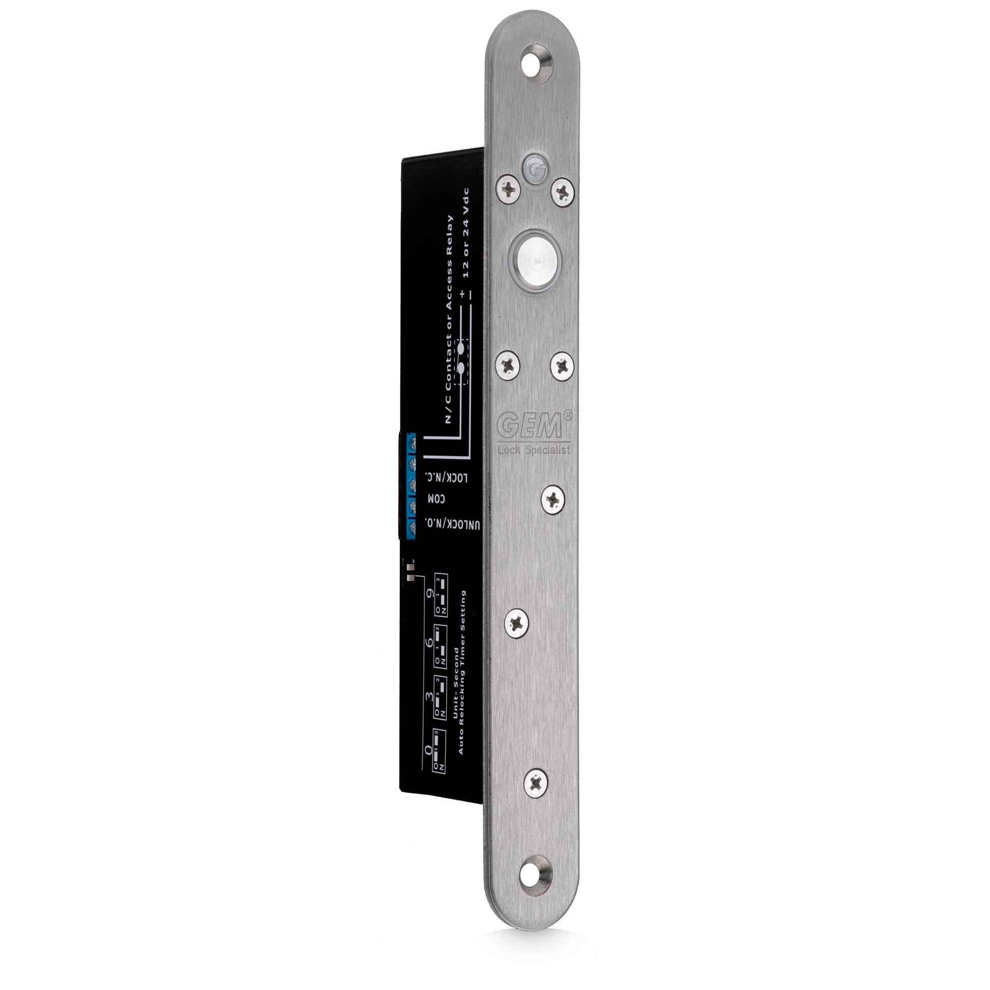 EB180 electric solenoid drop bolt lock for access control systems