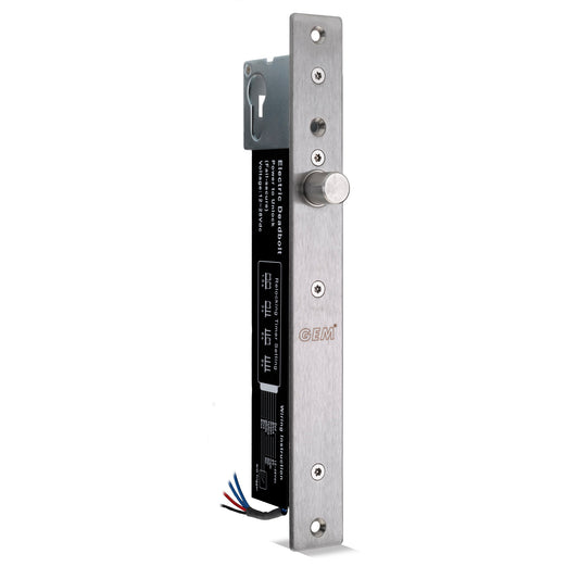 EB260-N electric solenoid deadbolt lock for access control systems