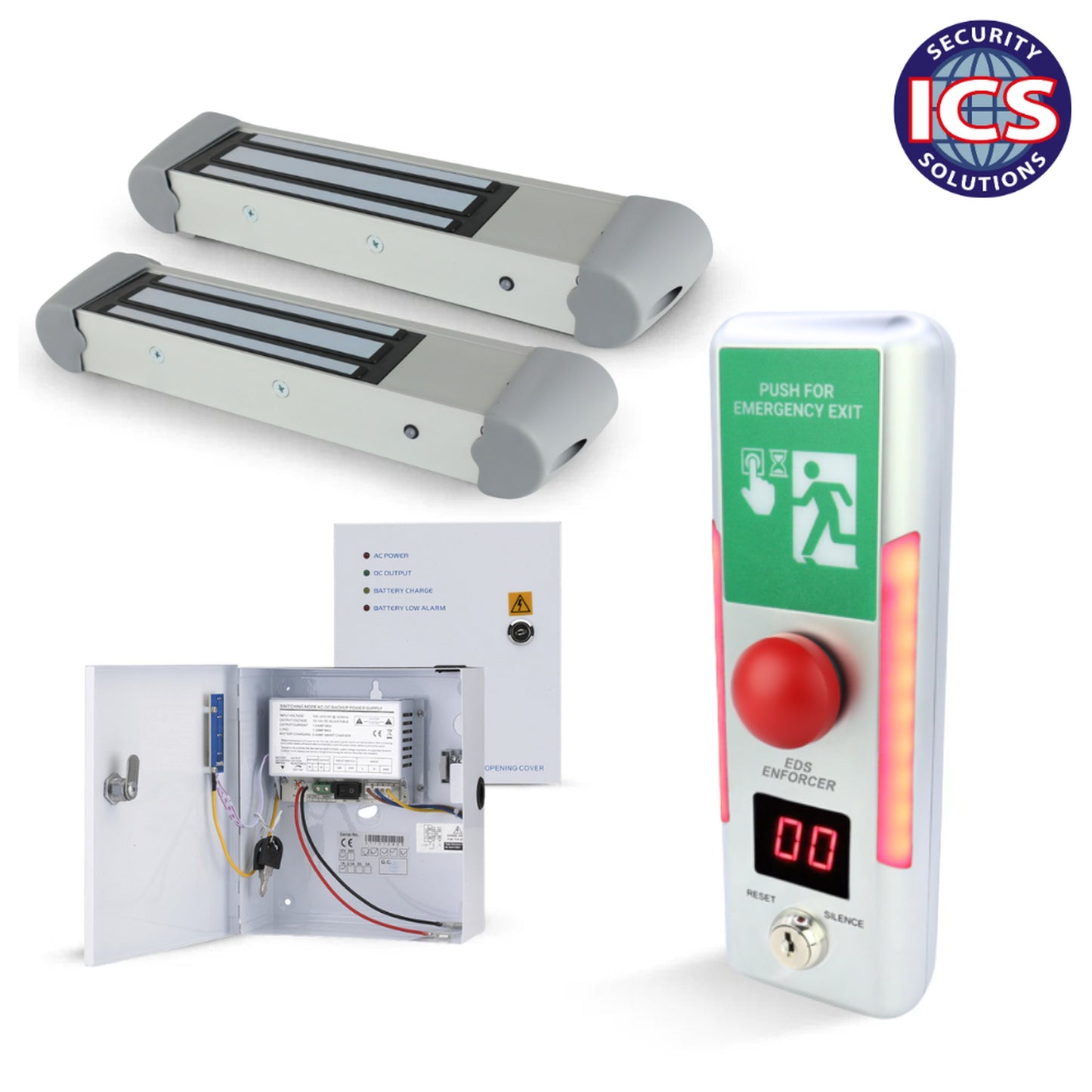 EDS Enforcer A10020-2 emergency door system independently tested to EN 13637