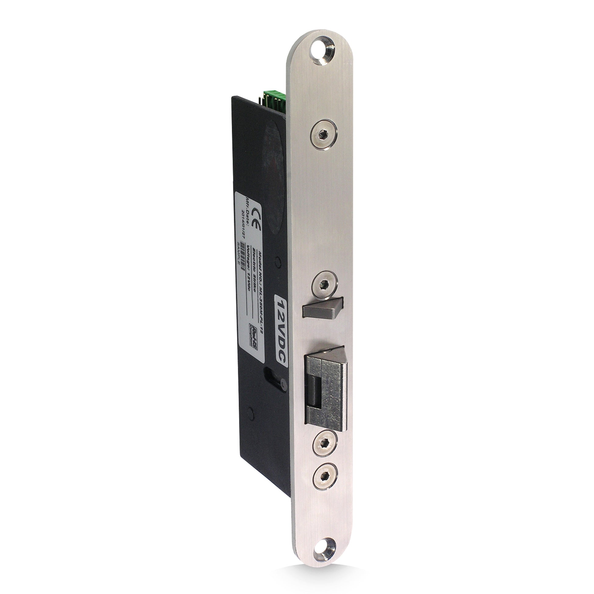 FR-ML350 fire rated electric release lock for compatible FD30 and FD60 fire doors. Fire tested to BS EN 1634-1