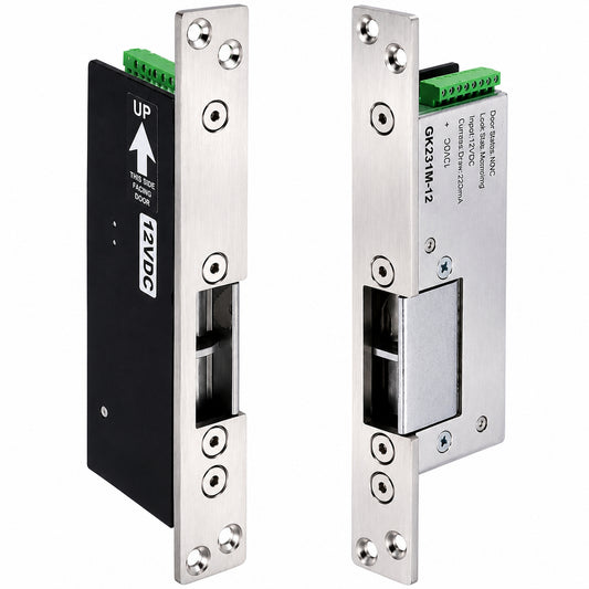 GK231-L / GK231-R Left and right hand electric release lock rim strike