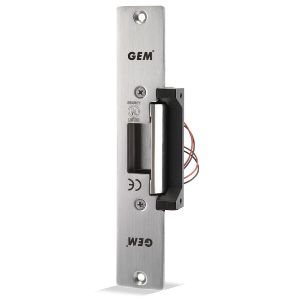 GK311-1224 electric release lock for access control systems. Fail-Secure & Fail-Safe locking