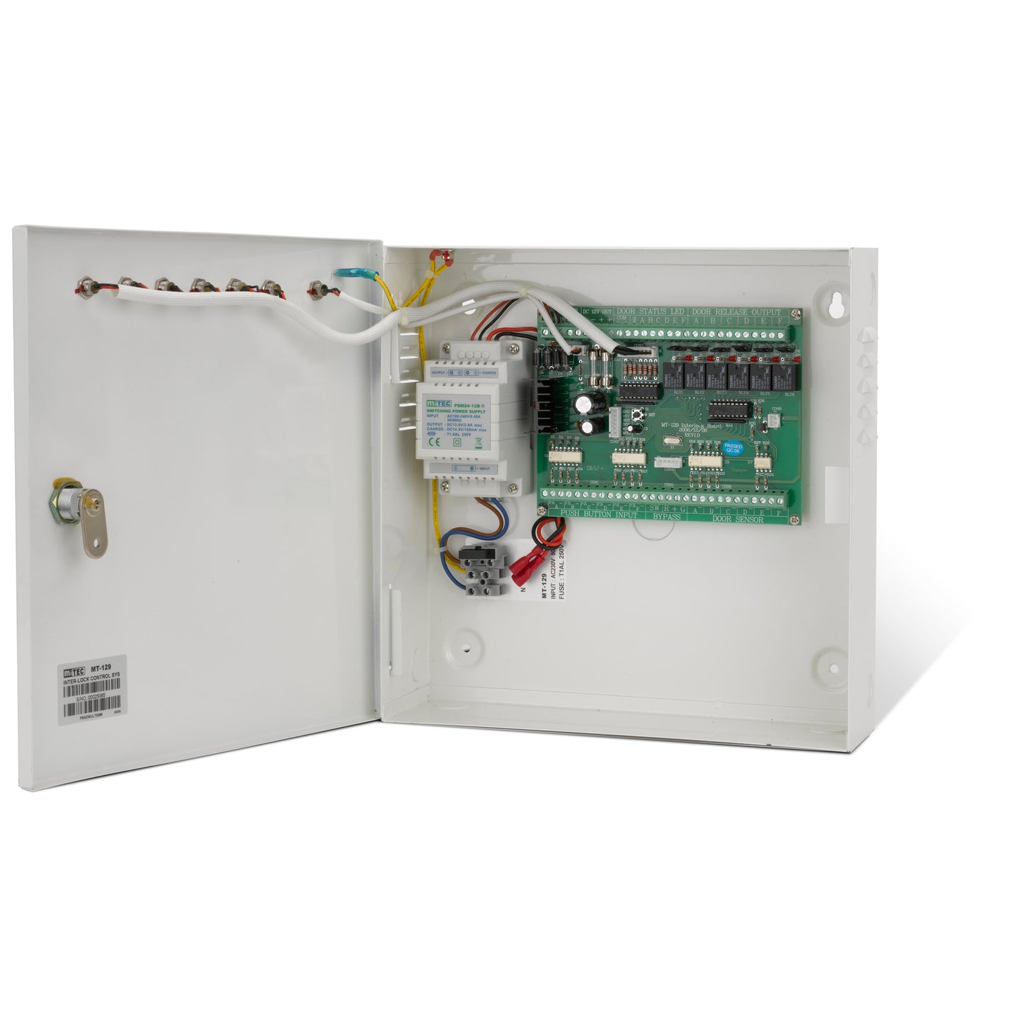 ILM600 6 door interlock control system for access control installations