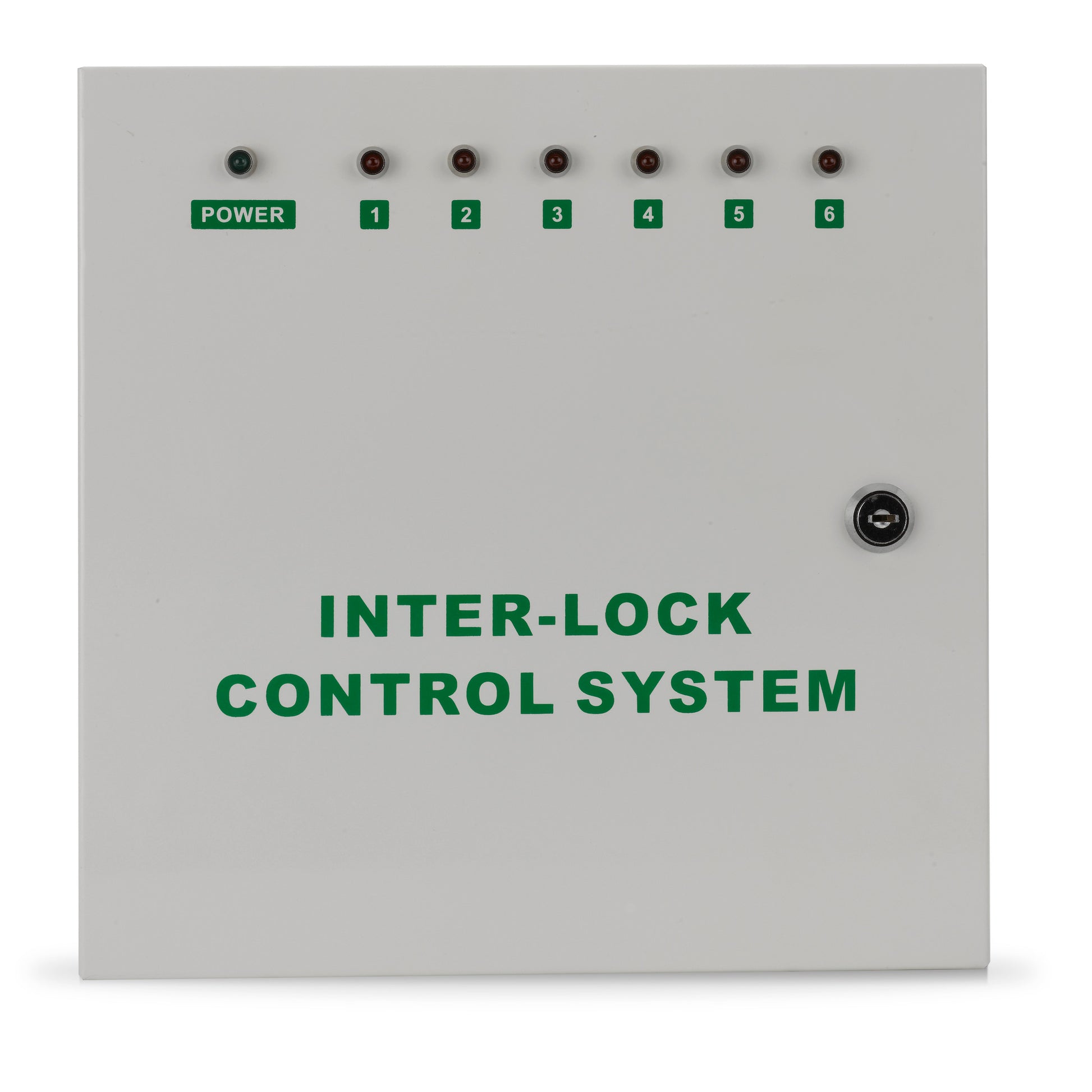 ILM600 multi-door interlock controller with 12VDC 5A output and battery charging circuit