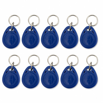 KT-10BC Blue EM 125kHz proximity key fobs for access control systems