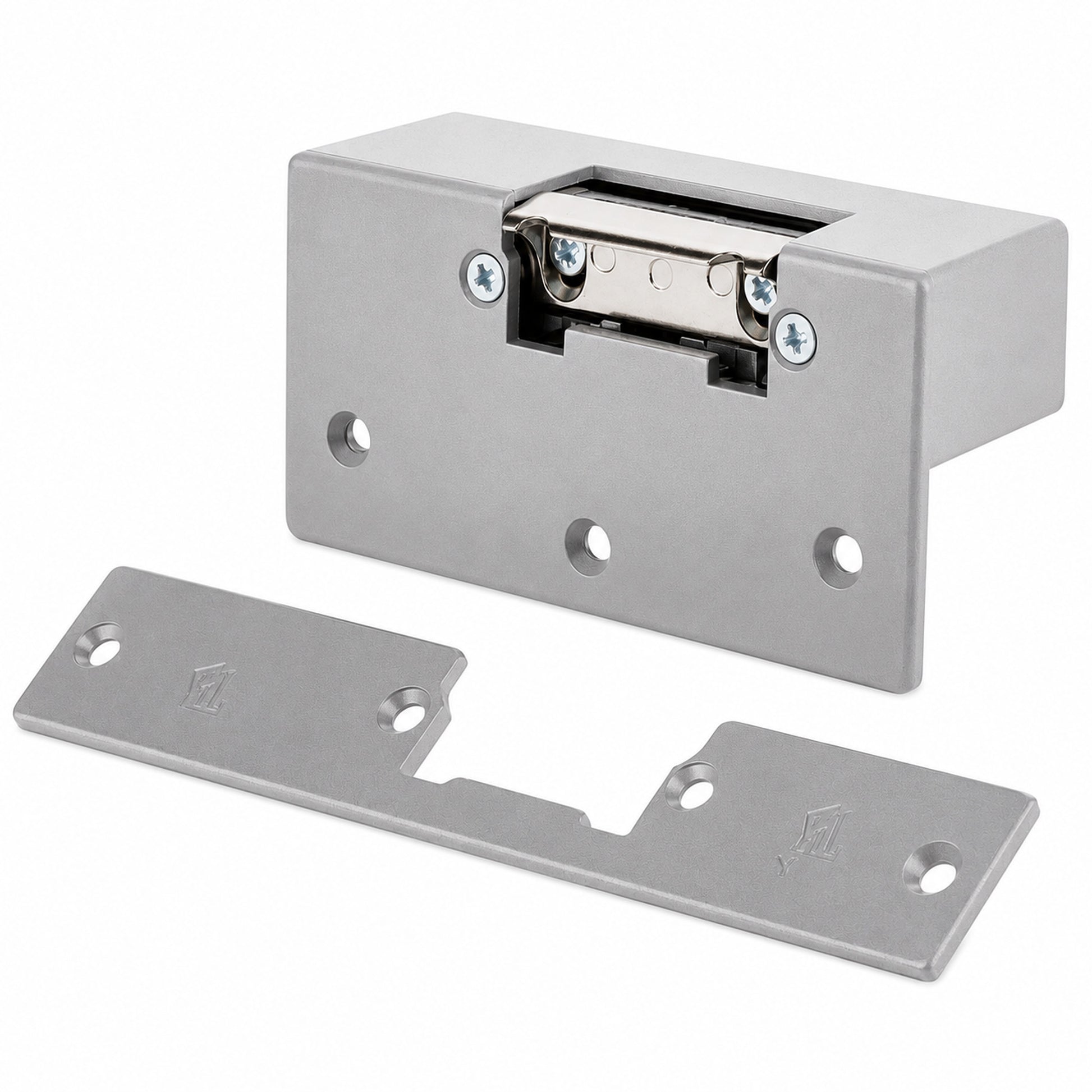 M1A electric release lock with adjustable jaw for improved latch alignment