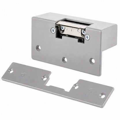 M1A electric release lock with adjustable jaw for improved latch alignment